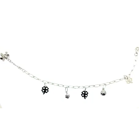 bracelet en argent pas cher,avec de très jolis pendentifs 59 francs .-bijouxbijoux.ch 