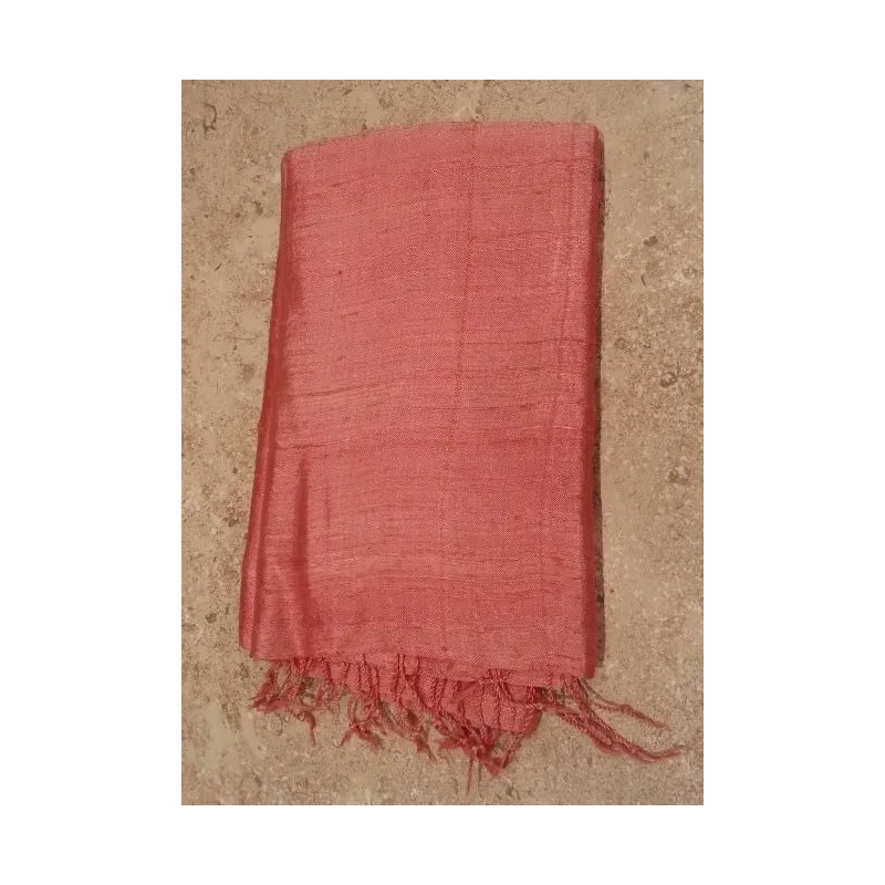 Foulard (uni) rose
