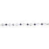 bracelets en argent pas cher avec de magnifiques doubles coeur.-bijouxbijoux.ch