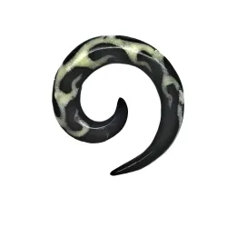 2 cm Weisse Spirale / 001 - PLCi01