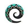 3 cm Blau Spirale / 009 - PLCi01