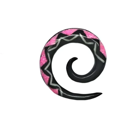 2 cm Pink Spirale / 011 - PLCi01