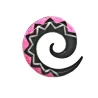 3,5 cm Spirale Rose / 013 - PLCi01