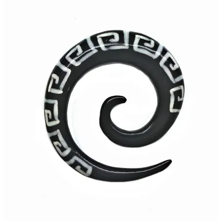 3 cm Weisse Spirale / 014 - PLCi01