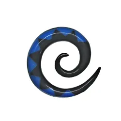 2,6 cm Blau Spirale / 017 - PLCi01
