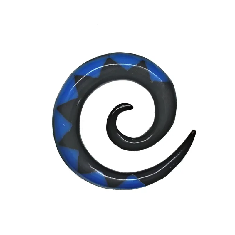 2,6 cm Spirale Bleu / 017 - PLCi01