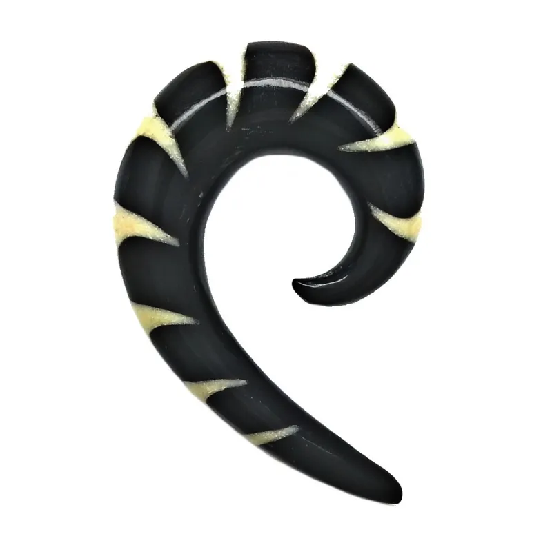 4,5 cm Weisse Spirale / 020 - PLCi01