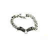 bracelet en argent massif avex dex têtes de dragons pour femme et homme pour 149 frs .-bijouxbijoux.ch