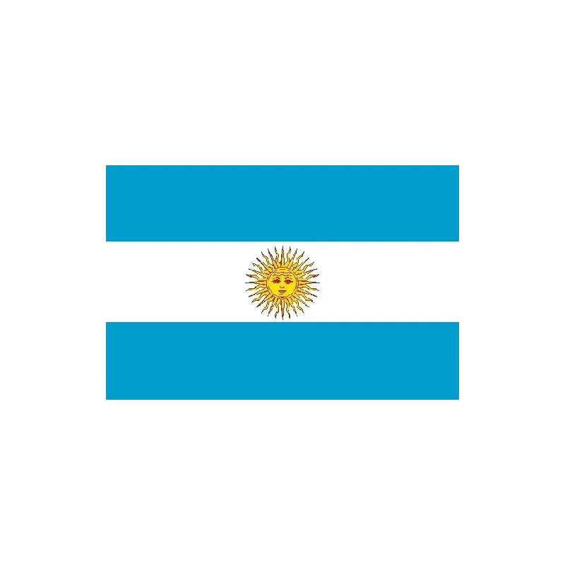Drapeau d'Argentine idéal pour balcon ou mât.-bijouxbijoux.ch
