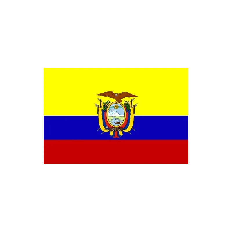 drapeau de l'Equateur pour balcon,etc..- bijouxbijoux.ch