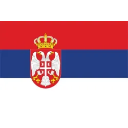 Drapeau de la Serbie ,très bon prix.- bijouxbijoux.ch