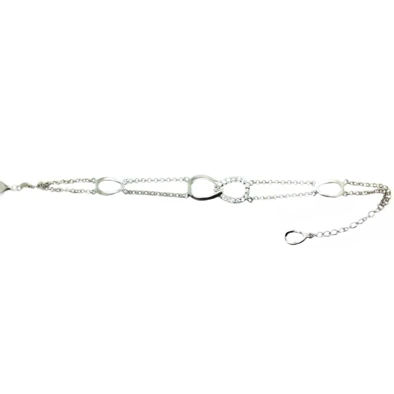 bracelet infinity en argent 925 massif pour seulement 59 francs .-bijouxbijoux.ch