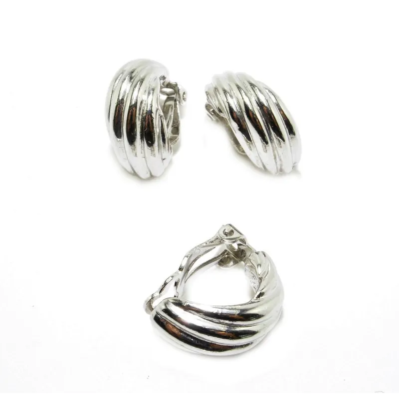 clips d'oreilles argentées pour seulement 19 francs . -bijouxbijoux.ch