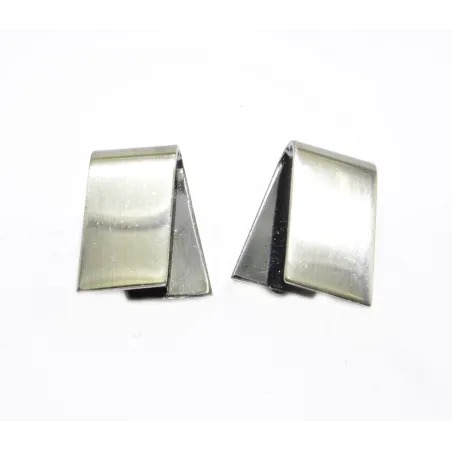 boucles d'oreilles clips argentées à un mini-prix.-bijouxbijoux.ch