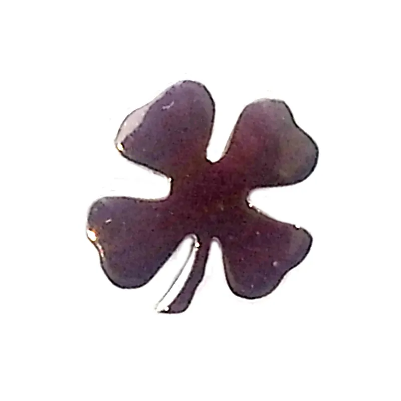pendentif en argent trèfles à 4 feuilles porte bonheur.-bijouxbijoux.ch