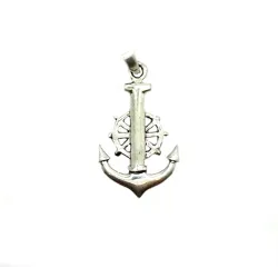 pendentif en argent ancre marine pour 29 francs .-bijouxbijoux.ch