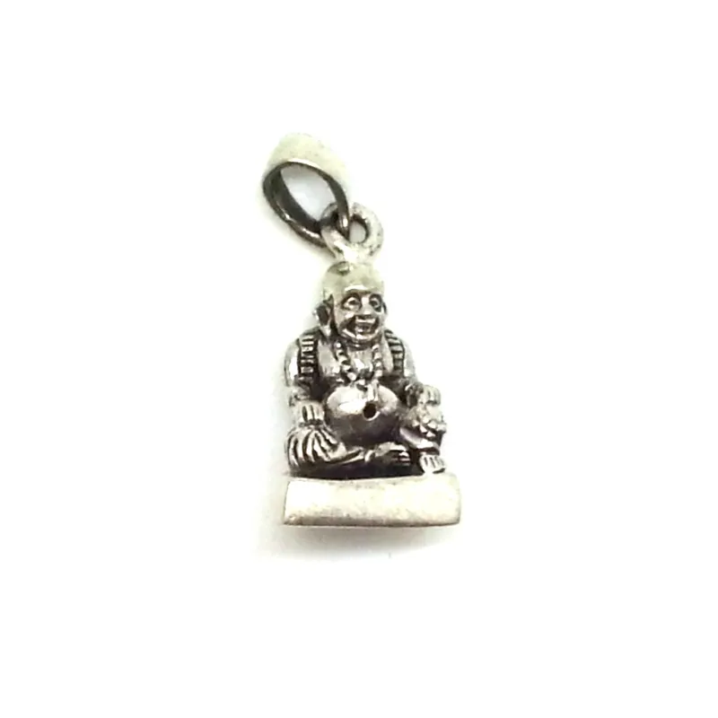 pendentif en argent seulement 39.- frs pour ce mignon Bouddha .-bijouxbijoux.ch