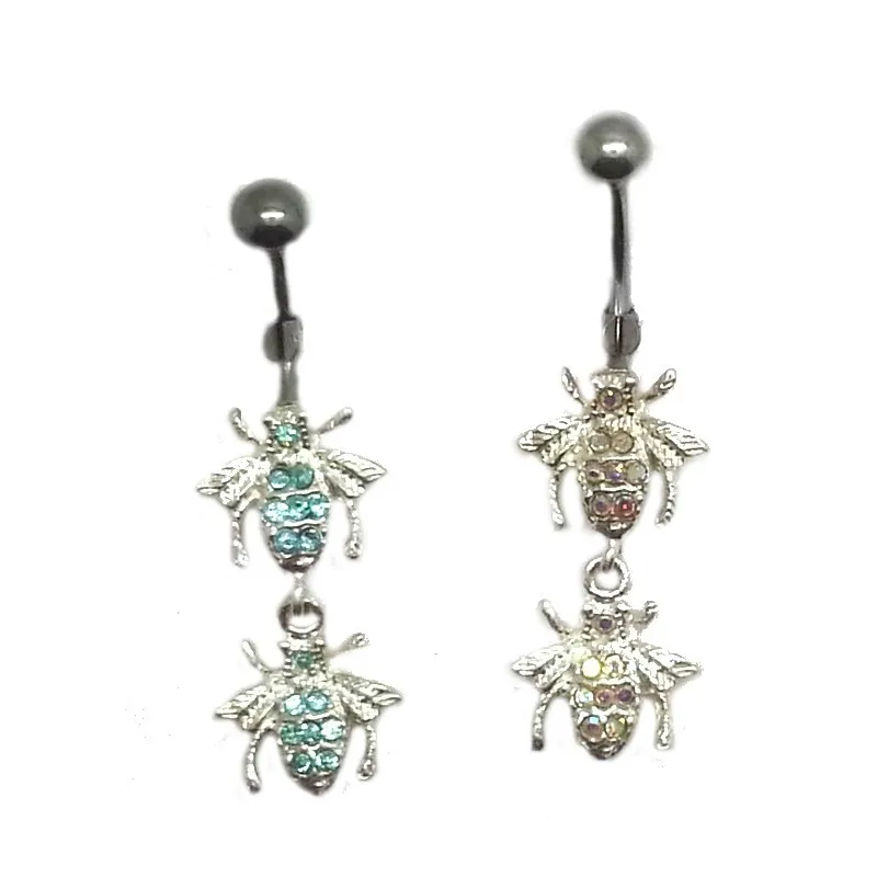 Brrr-piercing de nombril avec des araignées-bijouxbijoux.ch-si vous osez?