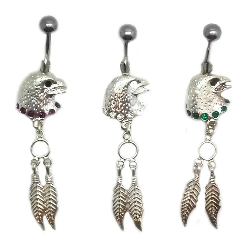  piercing de nombril tête d'aigle ,vraiment super,bijouxbijoux.ch,pas cher