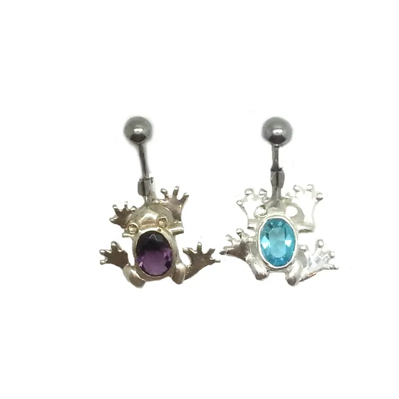 piercing de nombril en forme de grenouille.-bijouxbijoux.ch