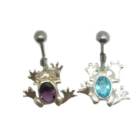 piercing de nombril en forme de grenouille.-bijouxbijoux.ch