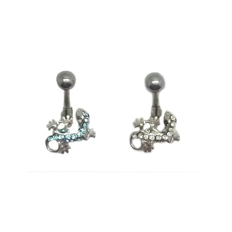 piercing de nombril avec salamandre.économique et jolie.-bijouxbijoux.ch