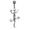 Piercing de nombril joli Geco,mobile,pour vous plaire de suite.-bijouxbijoux.ch