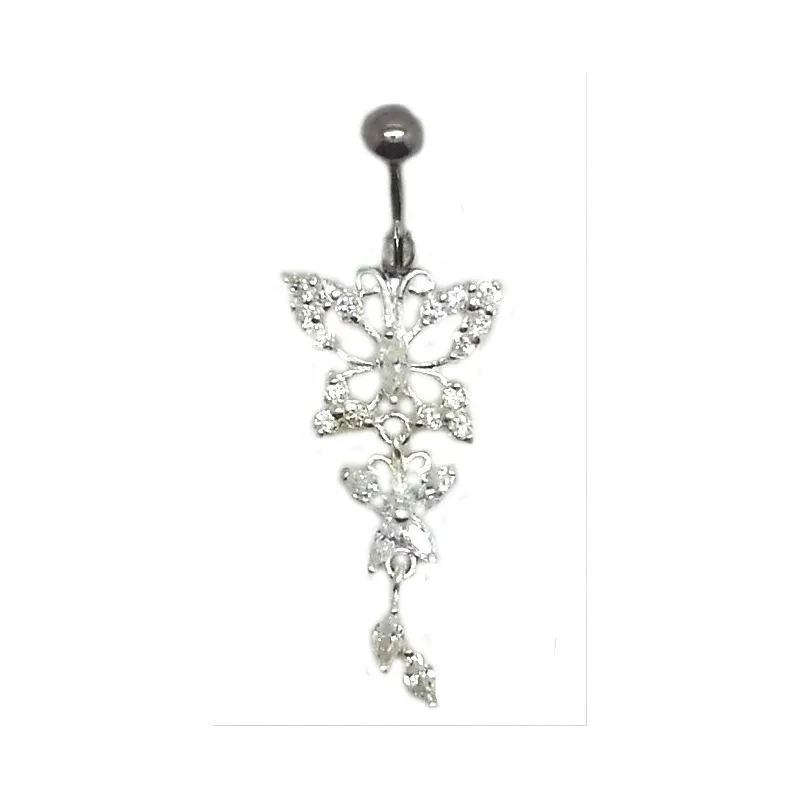 super piercing de nombril papillon.- bijouxbijoux.ch