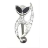 piercing de nombriel chat avec cristaux.-bijouxbijoux.ch
