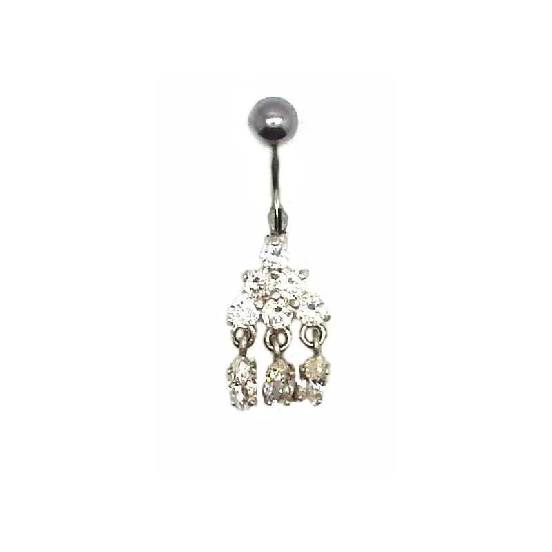 piercing de nombril avec des cristaux,très mignon et attractif.- bijouxbijoux.ch