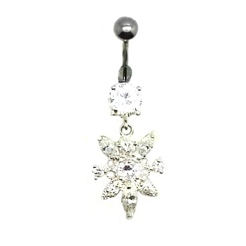 piercing de nombril avec des strass de haute qualité et bon prix.- bijouxbijoux.ch