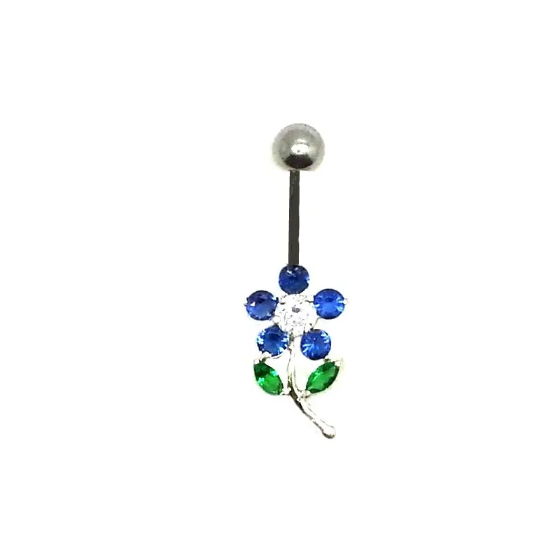 piercing de nombril avec un motif en argent et un prix tout doux. - bijouxbijoux.ch