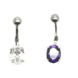 piercing en acier et argent pour votre nombril et pour seulement 39 frs chez bijouxbijoux.ch